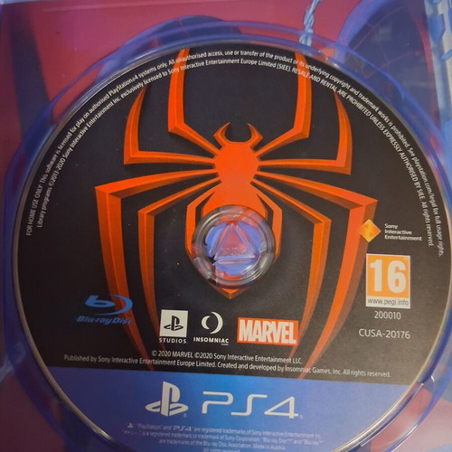 Spiderman Miles Morales PS4 game