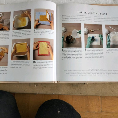 Papier-mâché craft book like new condition
