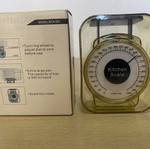Small kitchen scale for precise cooking measurements