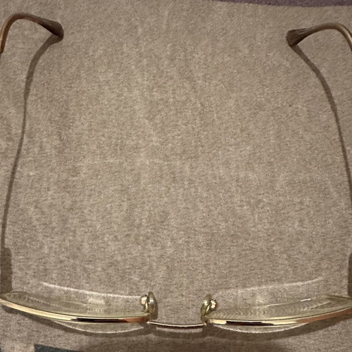 Rodenstock vintage metal eyeglass frame Mod. P41, gold