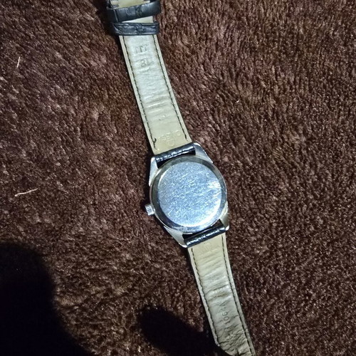 Omega vintage watch used, black