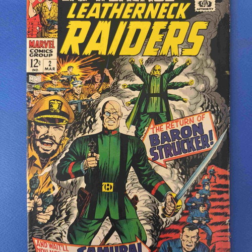 Captain Savage 2 comic used, English