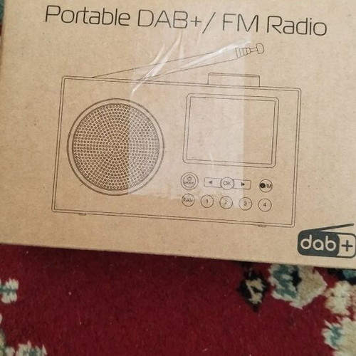 Portable FM Radio Bluetooth new with display