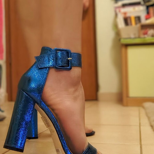 Migato high heels like new, size 38, dark blue