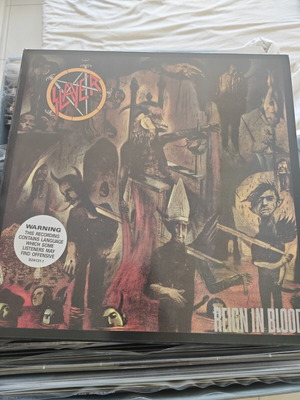 Slayer Reign in Blood βινύλιο LP άψογο