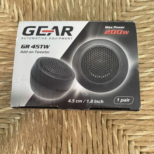 Ηχεία αυτοκινήτου Kenwood KFC-S1756 και Tweeters Gear GR 45TW καινούργια