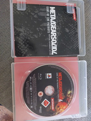 Metal Gear Solid 4 PS3 game used