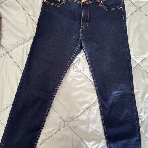 Jeans pants blue dark, size Large to XL, like new