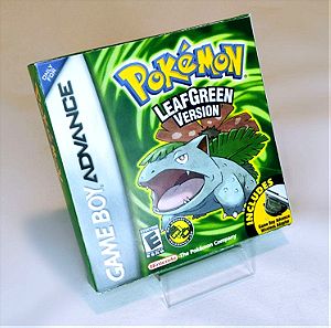 Pokemon Leaf Green Gameboy Advance κουτάκι Gesto_official