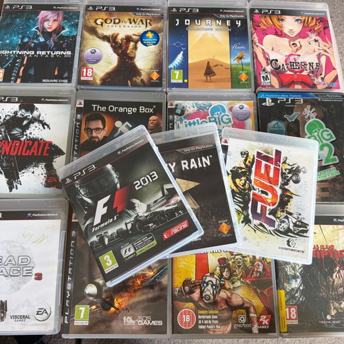 Large Lot of 68 Video Games for Nintendo Switch, PS Vita, PS3 and Xbox New