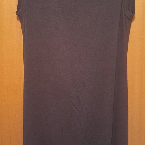Guess dress used, grey mouse color with black satin back