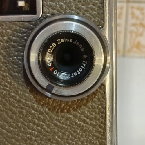Pentacon AK-8 video camera used, 1958, Zeiss Jena Triotar lens