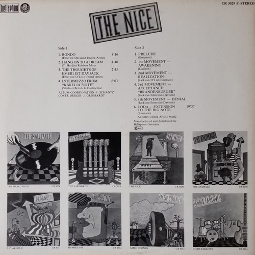The Nice The Nice vinyl LP compilation