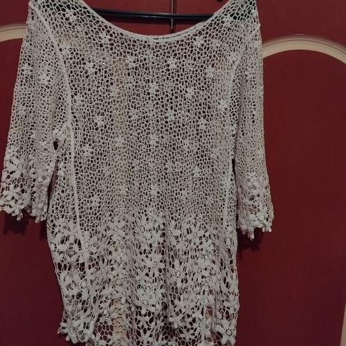 H&M summer blouses, white and pink, size M
