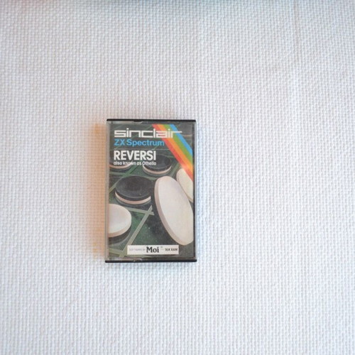 Sinclair ZX Spectrum 48K Reversi cassette used
