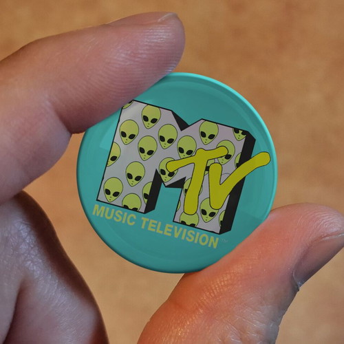 Mtv Pins New 80s-90s Television Logos Pack of 10