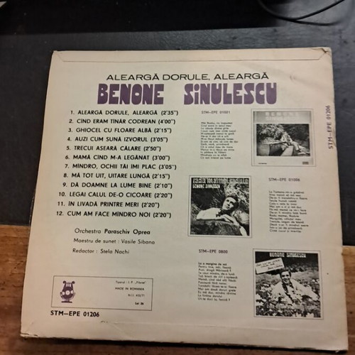 Alerga Dorule Alerga vinyl record used