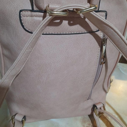 Women's backpack and handbag salmon like new