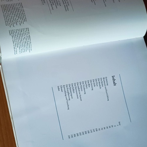 Der Körper des Menschen book like new, German anatomy guide
