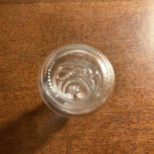 Samba Perfumer's Workshop vintage miniature glass bottle 1987