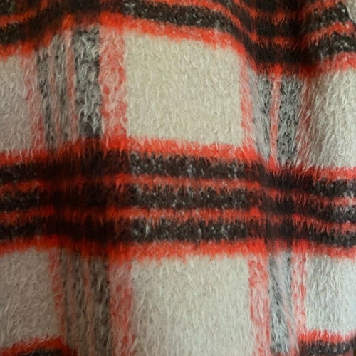 Zara short checked jacket like new, shirt style