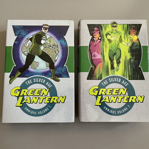 Green Lantern The Silver Age Omnibus Volumes 1 & 2 hardcover used