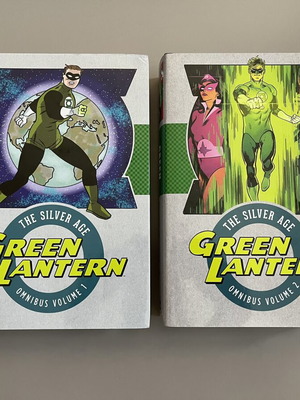 Green Lantern The Silver Age Omnibus Volumes 1 & 2 hardcover used