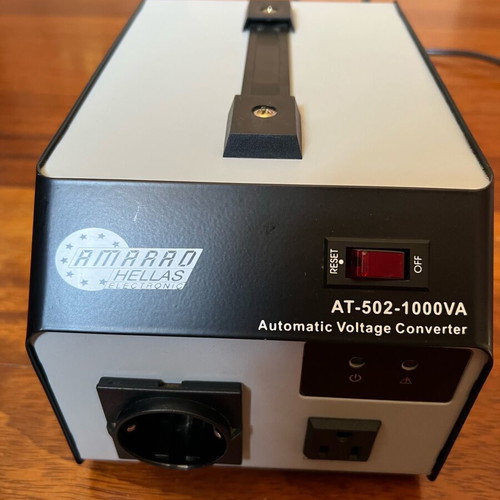 Amarad AT-502 1000VA portable autotransformer like new