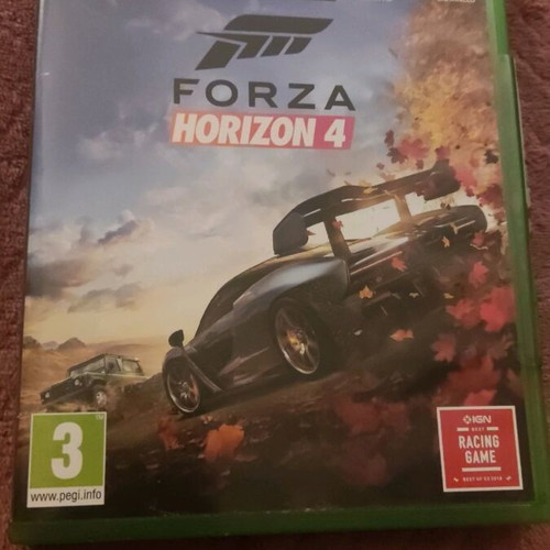 Forza Horizon 4 Xbox One used, played very little