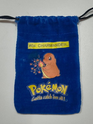 Pokémon Nintendo Charmander pouch used 1999