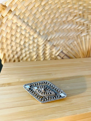 Silver 925 handmade pin new