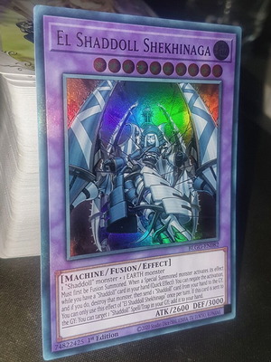 El Shaddoll Shekhinaga Yu-Gi-Oh! TCG Ultra Rare Foil like new