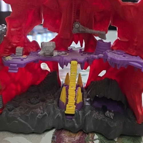 Mighty Max Skull Mountain Playset used