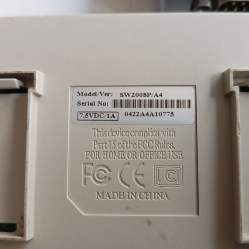 RJ45 sockets and Sagem Conn-x ADSL modem used, pack of 3 pieces