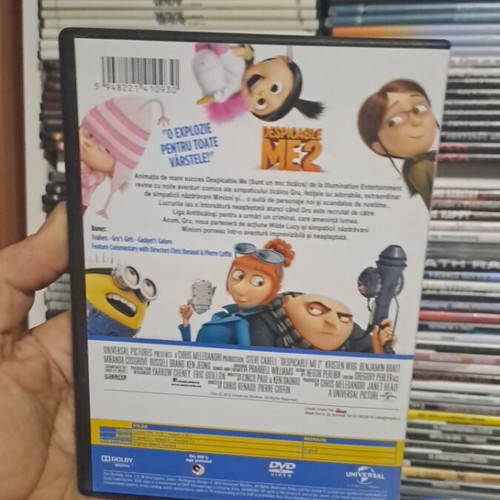 Despicable Me 2 DVD like new, in English and Italian