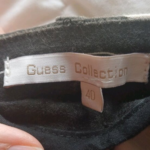Guess women's animal print zebra pants used, size medium