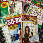 Various crossword puzzles like new, unsolved