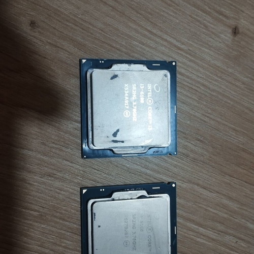 Intel Core i3 6100 processors used, pack of 3, 1151 socket
