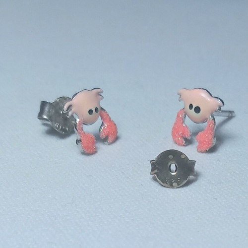 Silver earrings