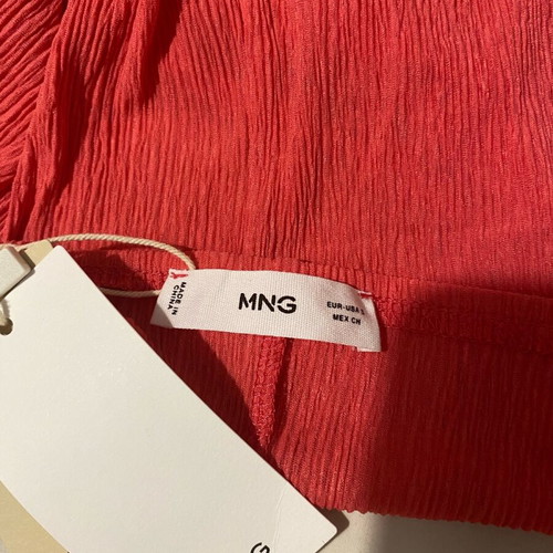 Mango blouse new with tag, fuchsia, size S
