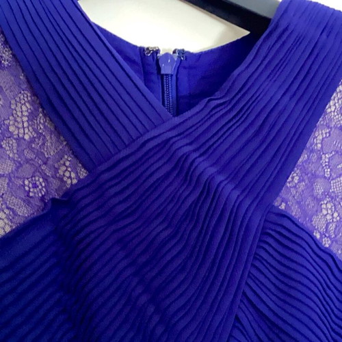 BCBG Max Azria royal blue gown like new, size 0