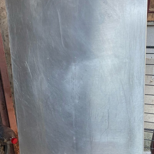 Stainless Steel Sheet 1.5 mm used, 83x49 cm