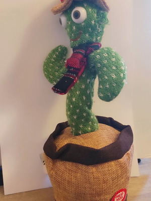 Musical dancing cactus toy like new