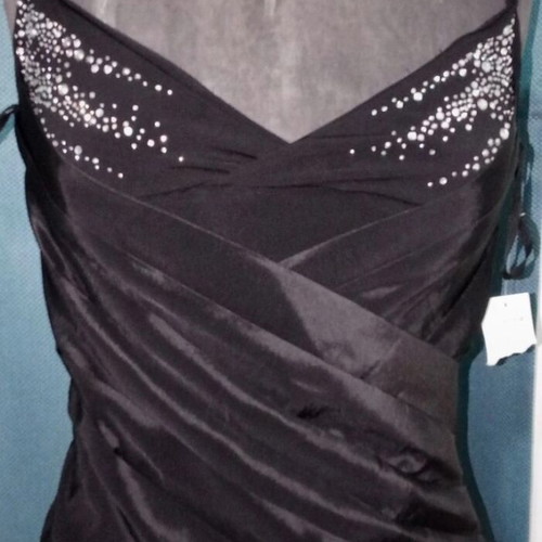 Evening blouse new with tag, black, size S