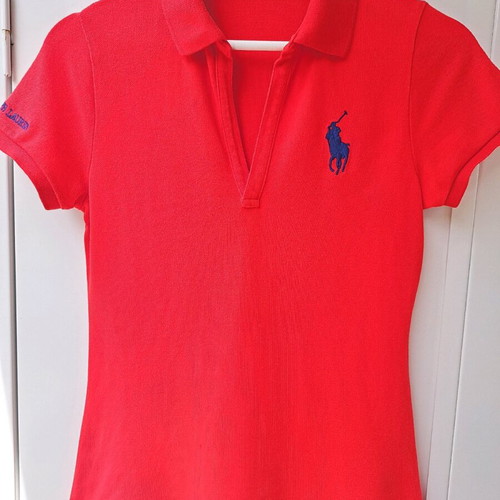 Ralph Lauren women's blouse used, red, XS/S