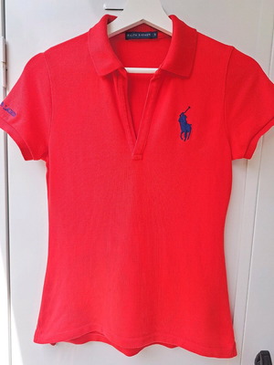 Μπλούζα γυναικεία Ralph Lauren μεταχειρισμένη, κόκκινη, XS-S