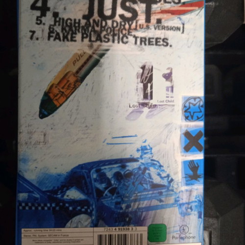 Radiohead 7 Television Commercials VHS tape like new