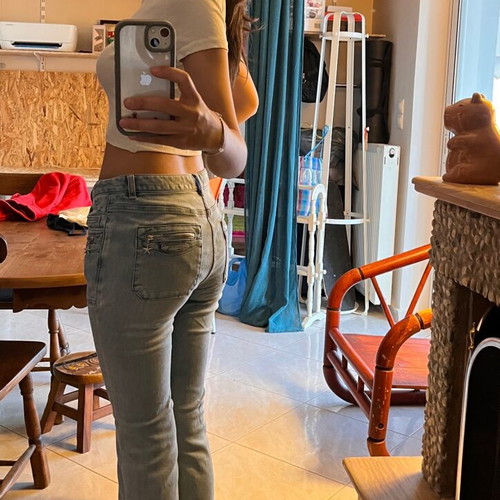 Y2K jeans like new, blue, sizes S and M