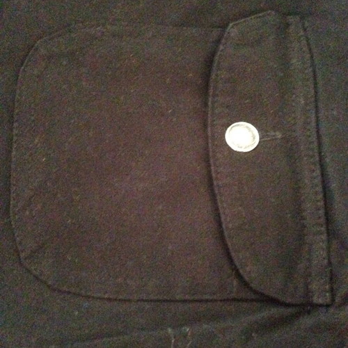 Leben corduroy skirt used, black