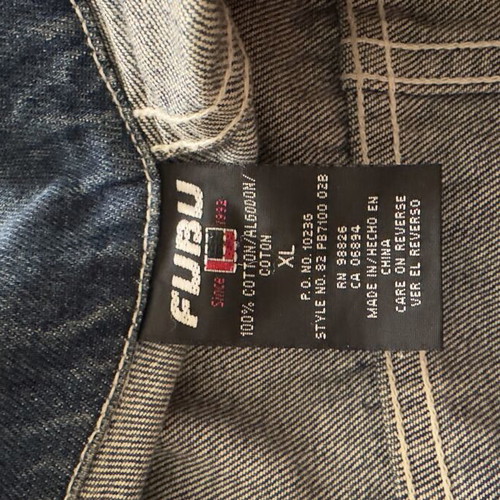 Fubu Vintage Jacket XL Women’s Like New Blue